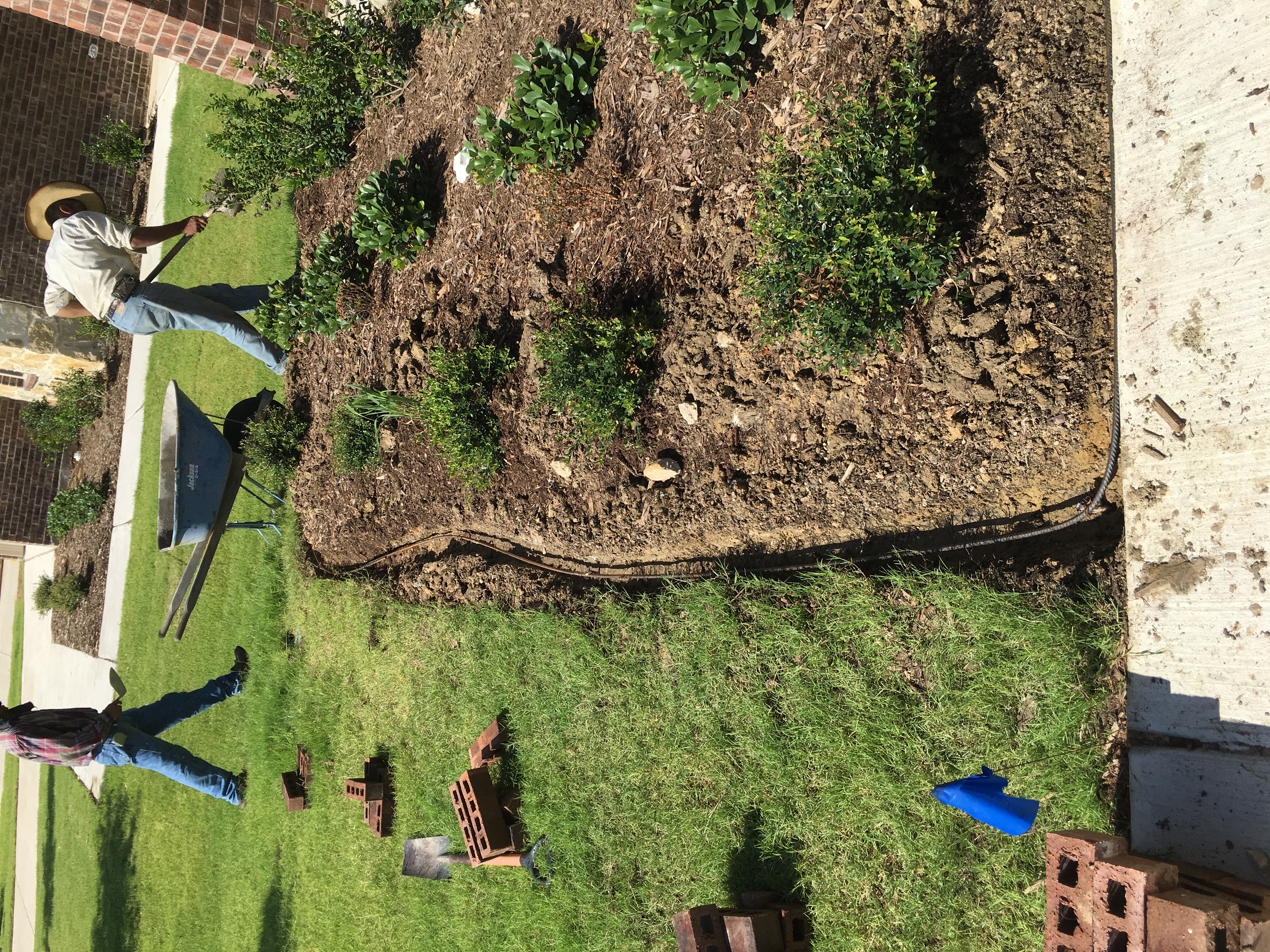 Landscaping project