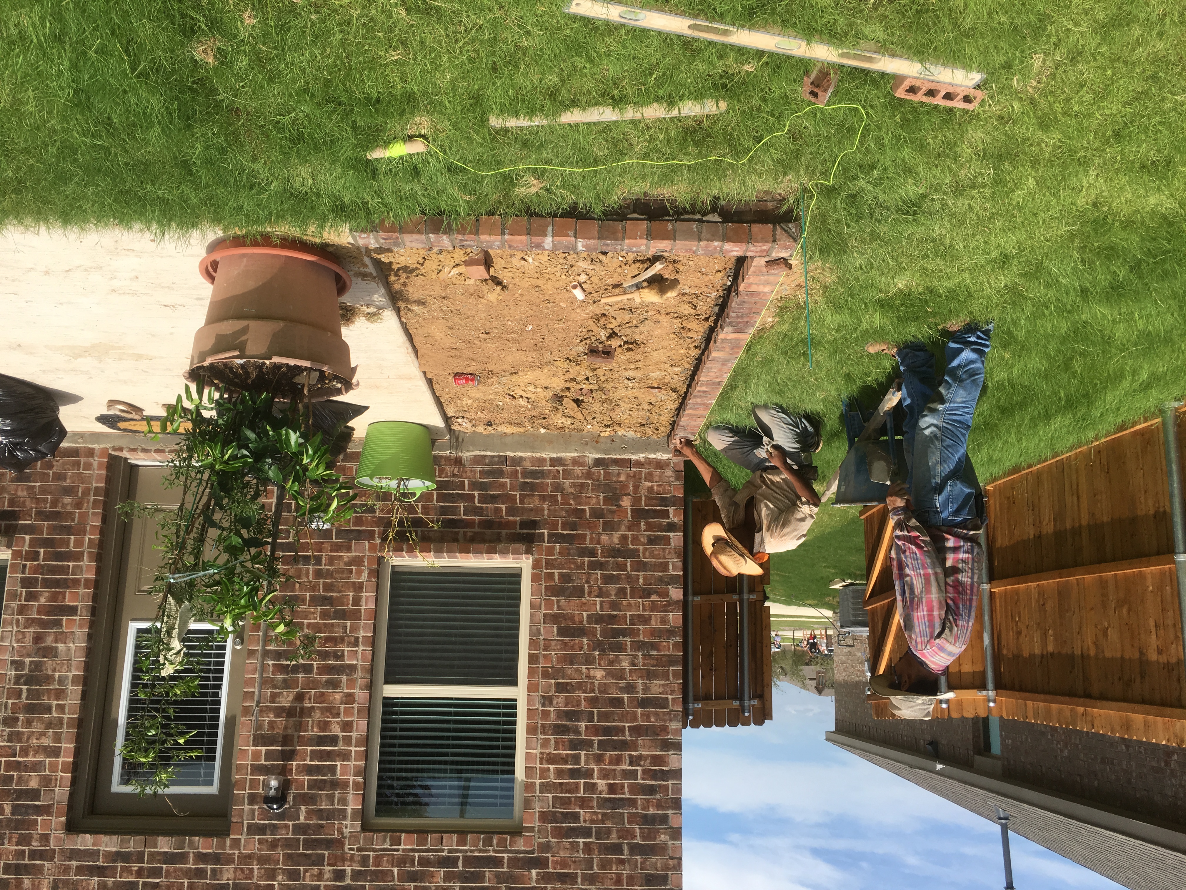 Landscaping project