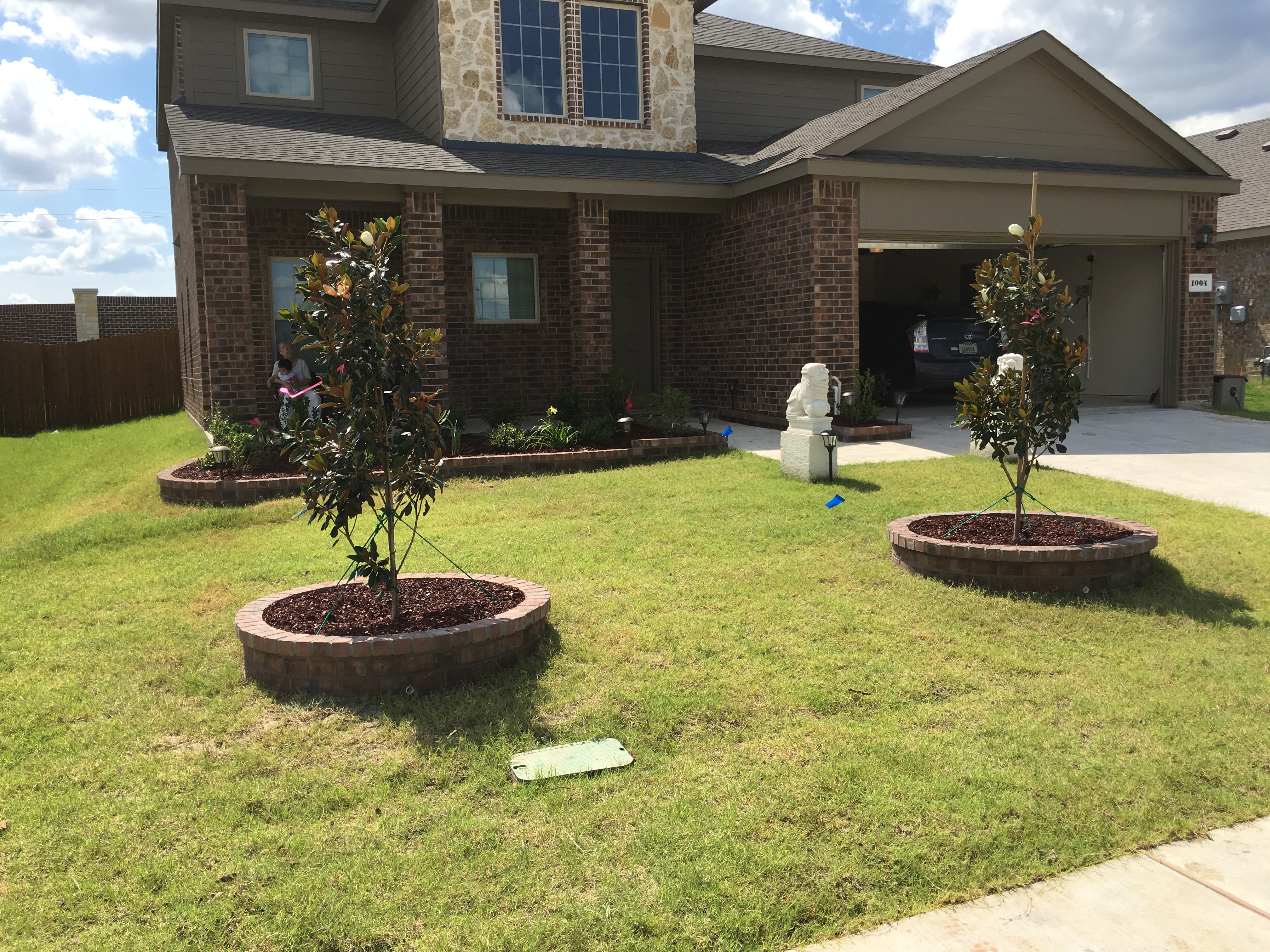 Landscaping project