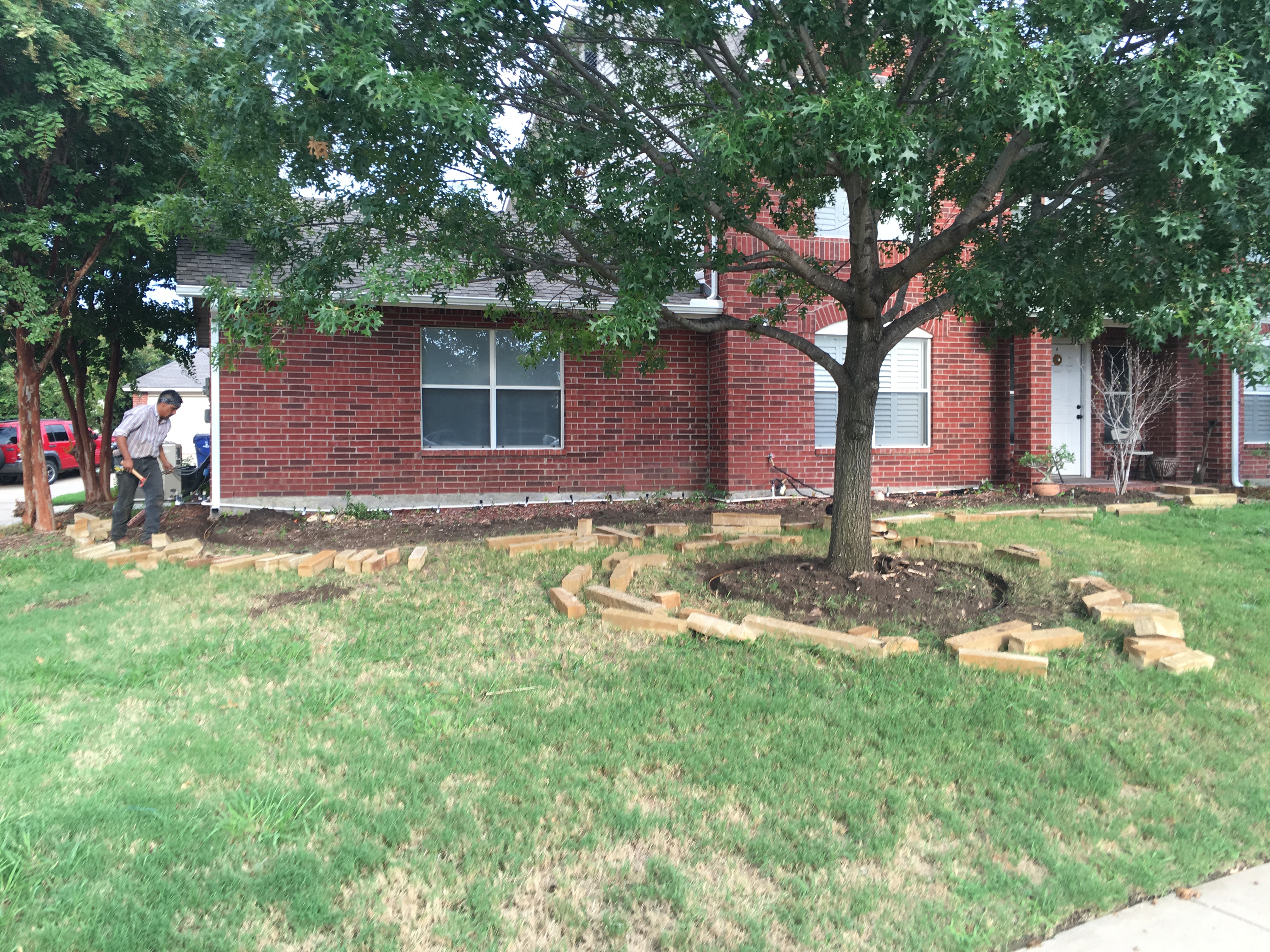 Landscaping project