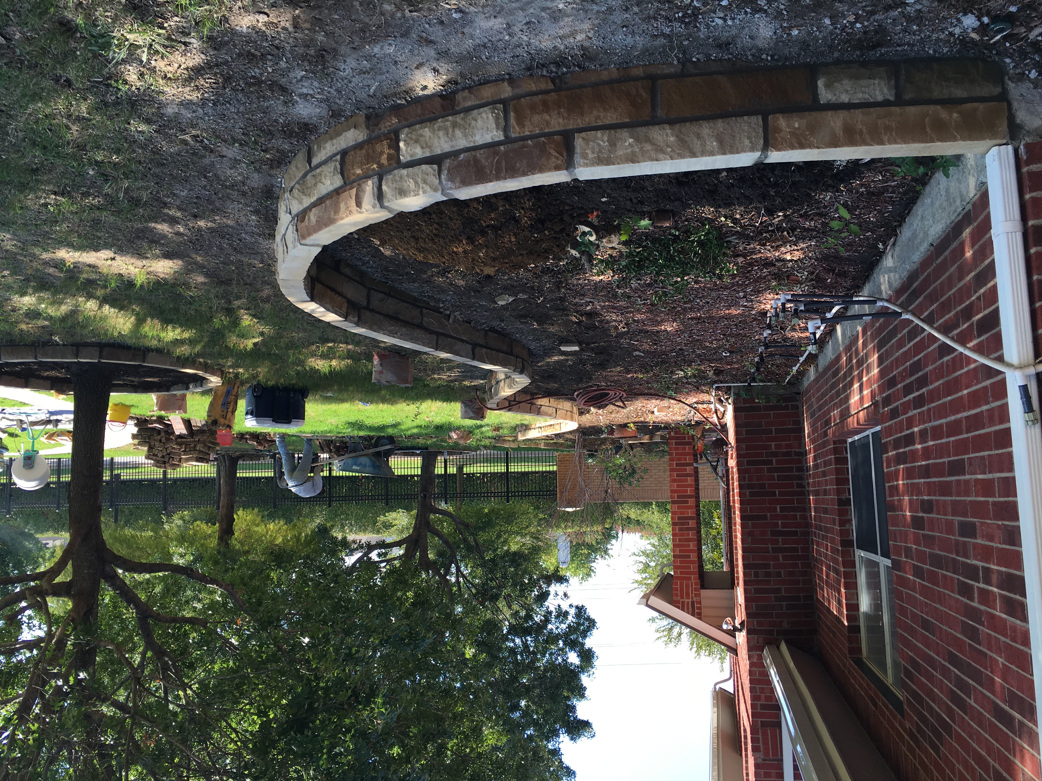 Landscaping project