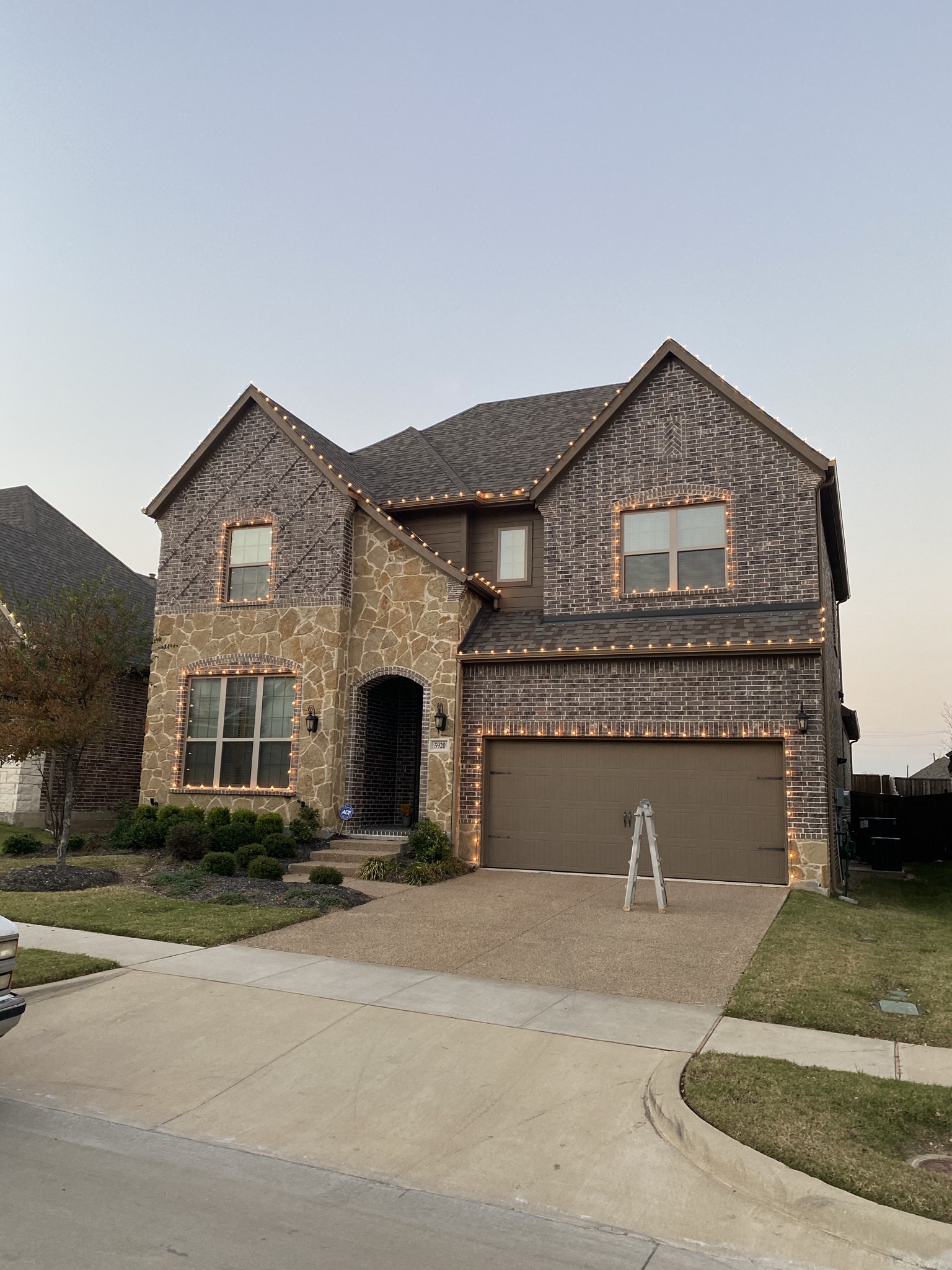 Landscaping project