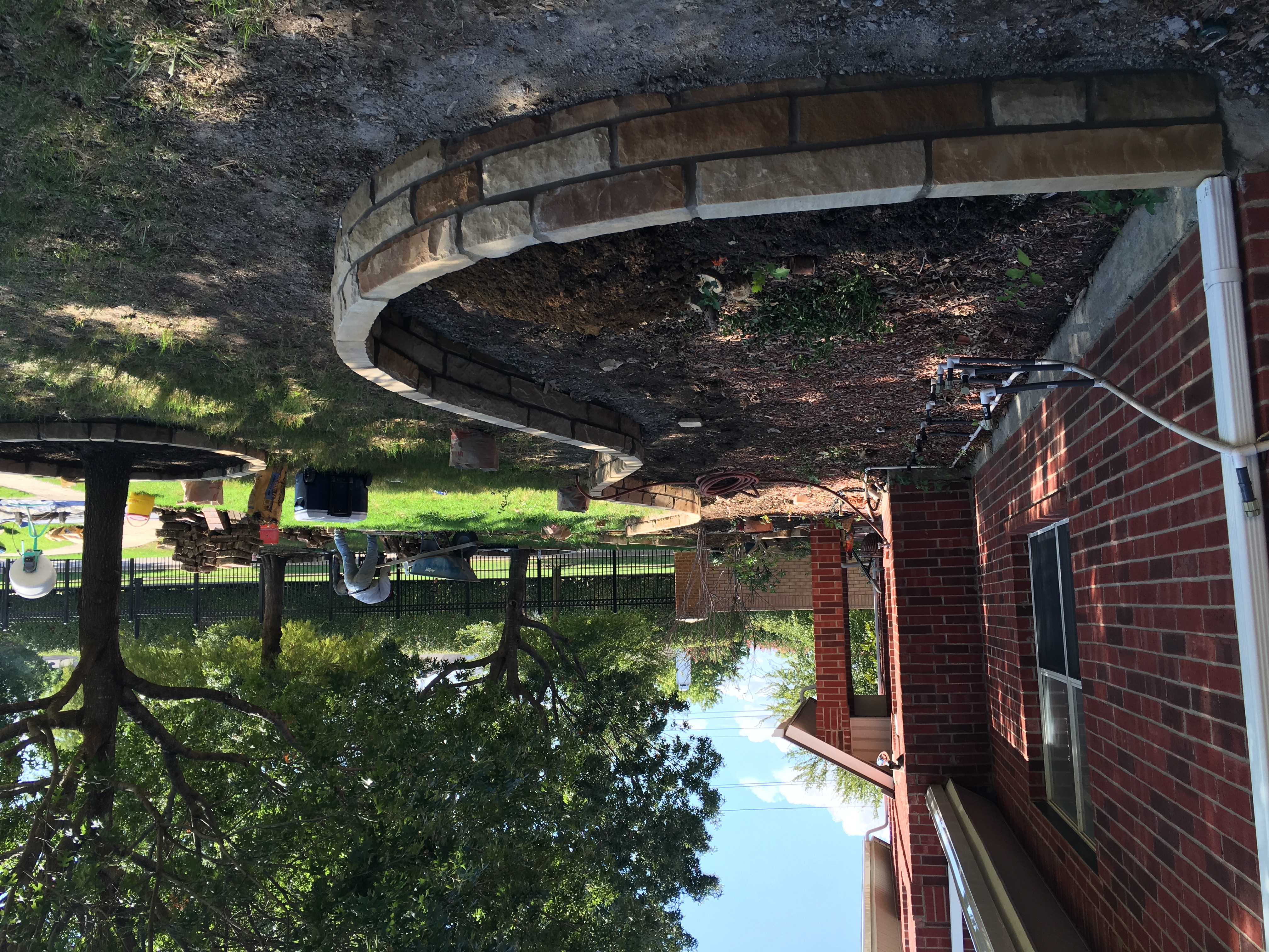 Landscaping project