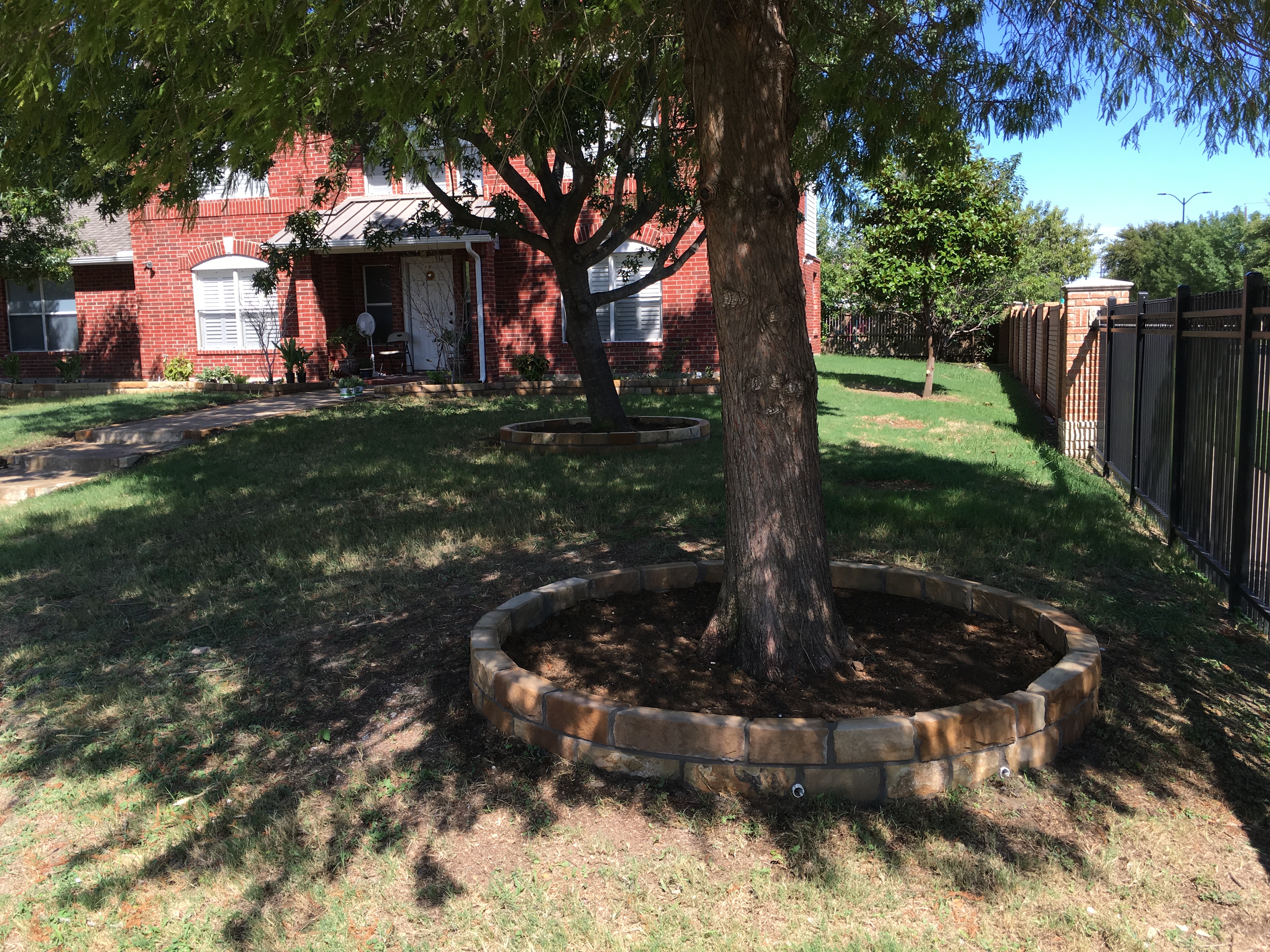Landscaping project