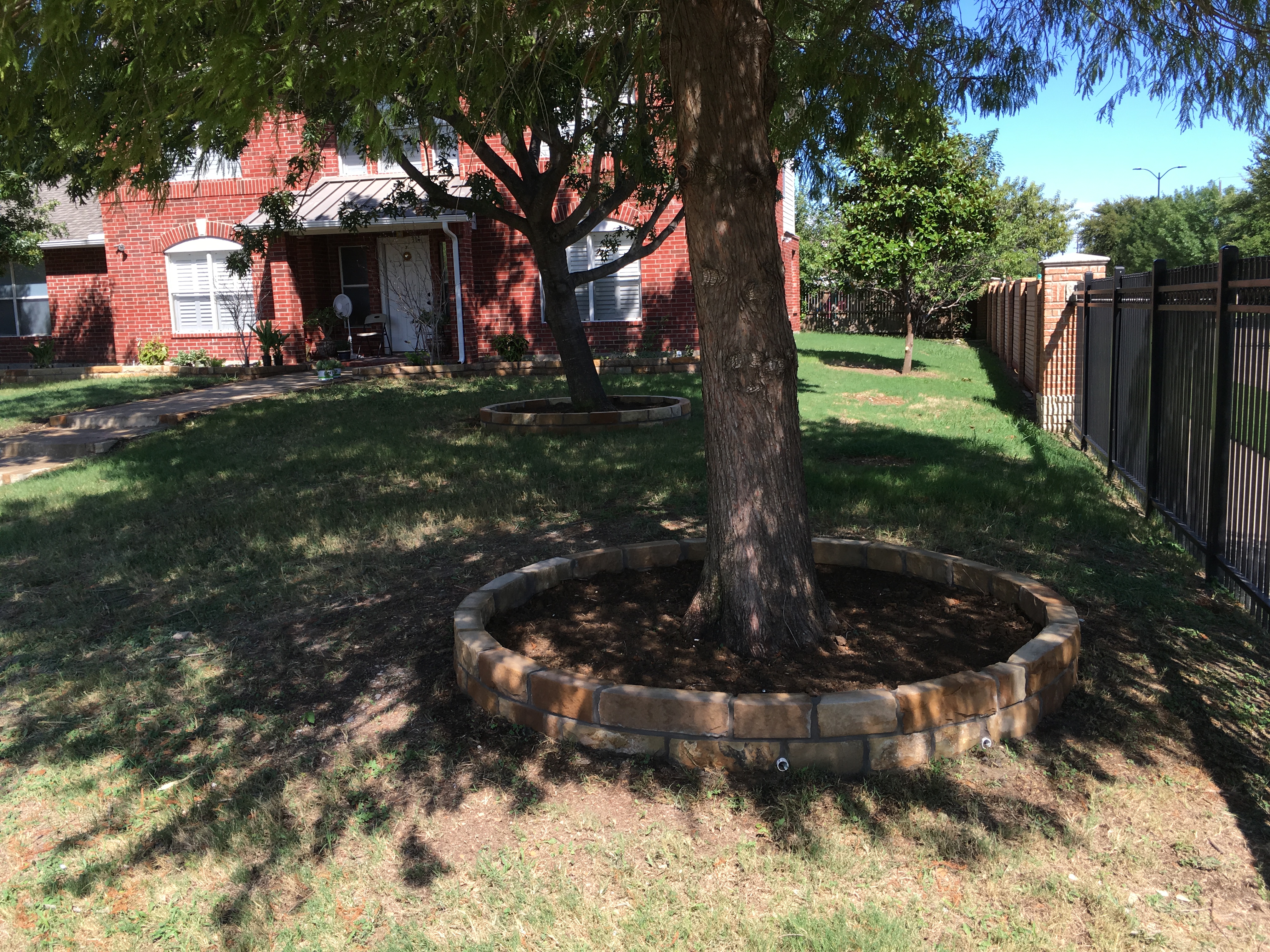 Landscaping project