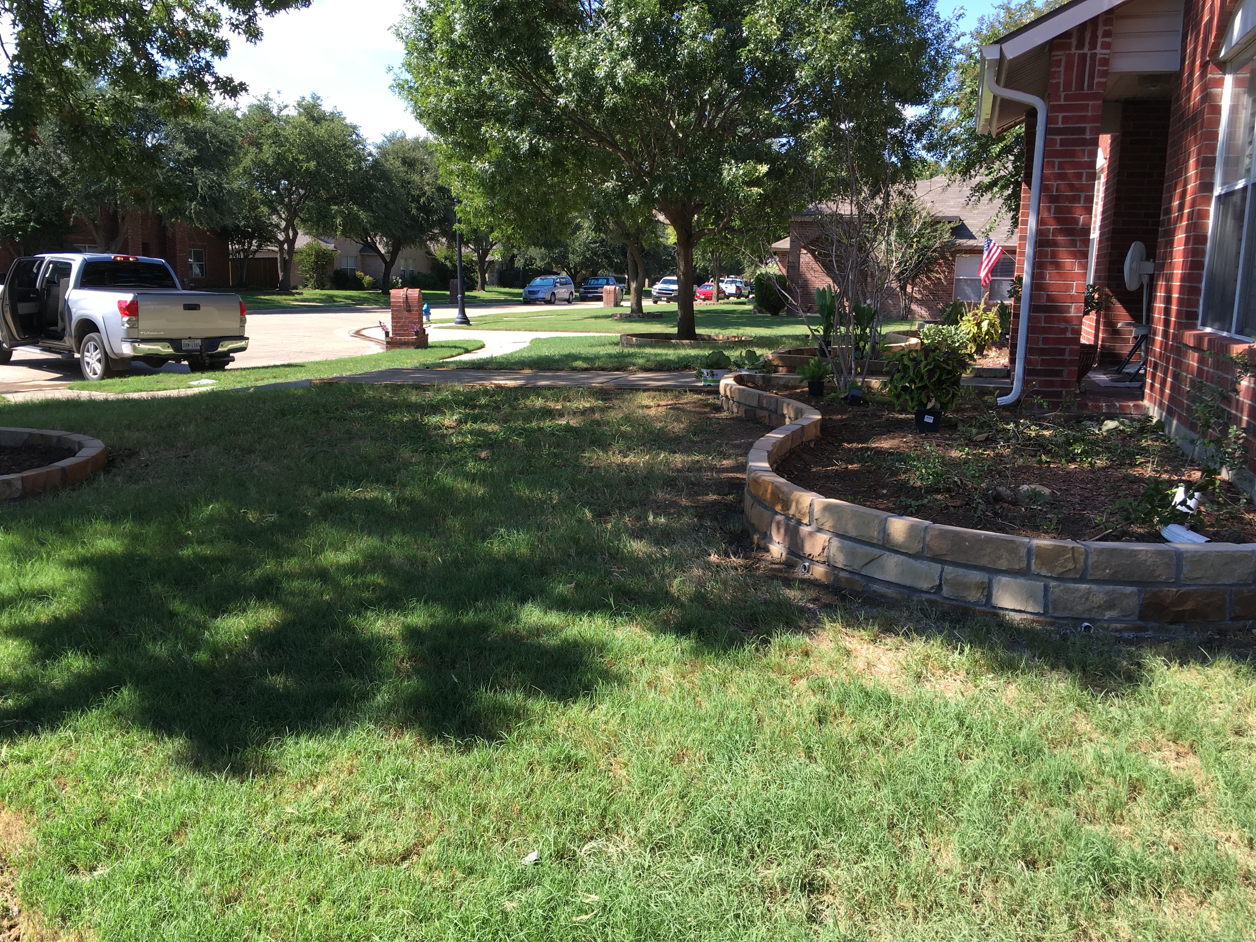 Landscaping project