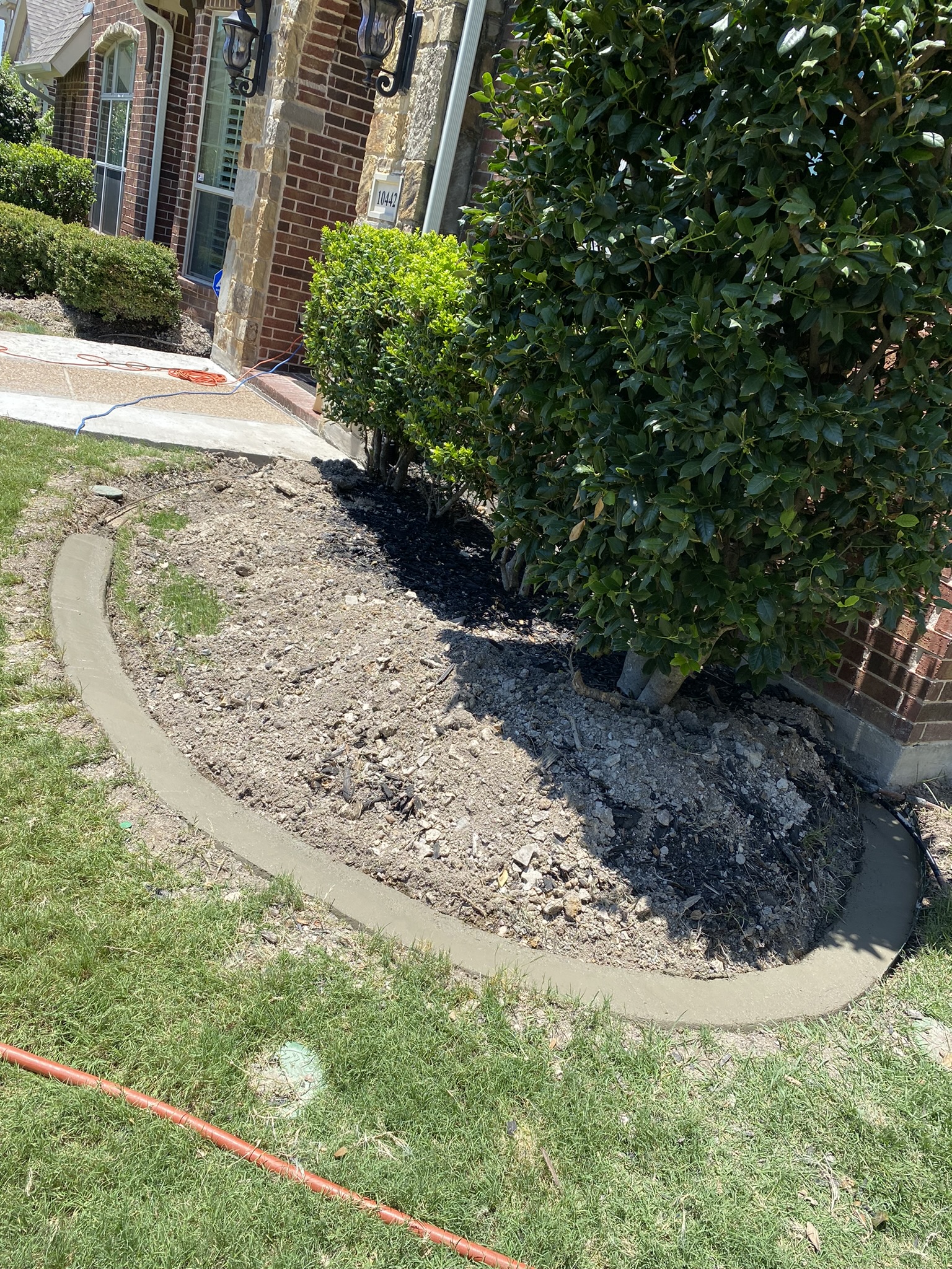 Landscaping project