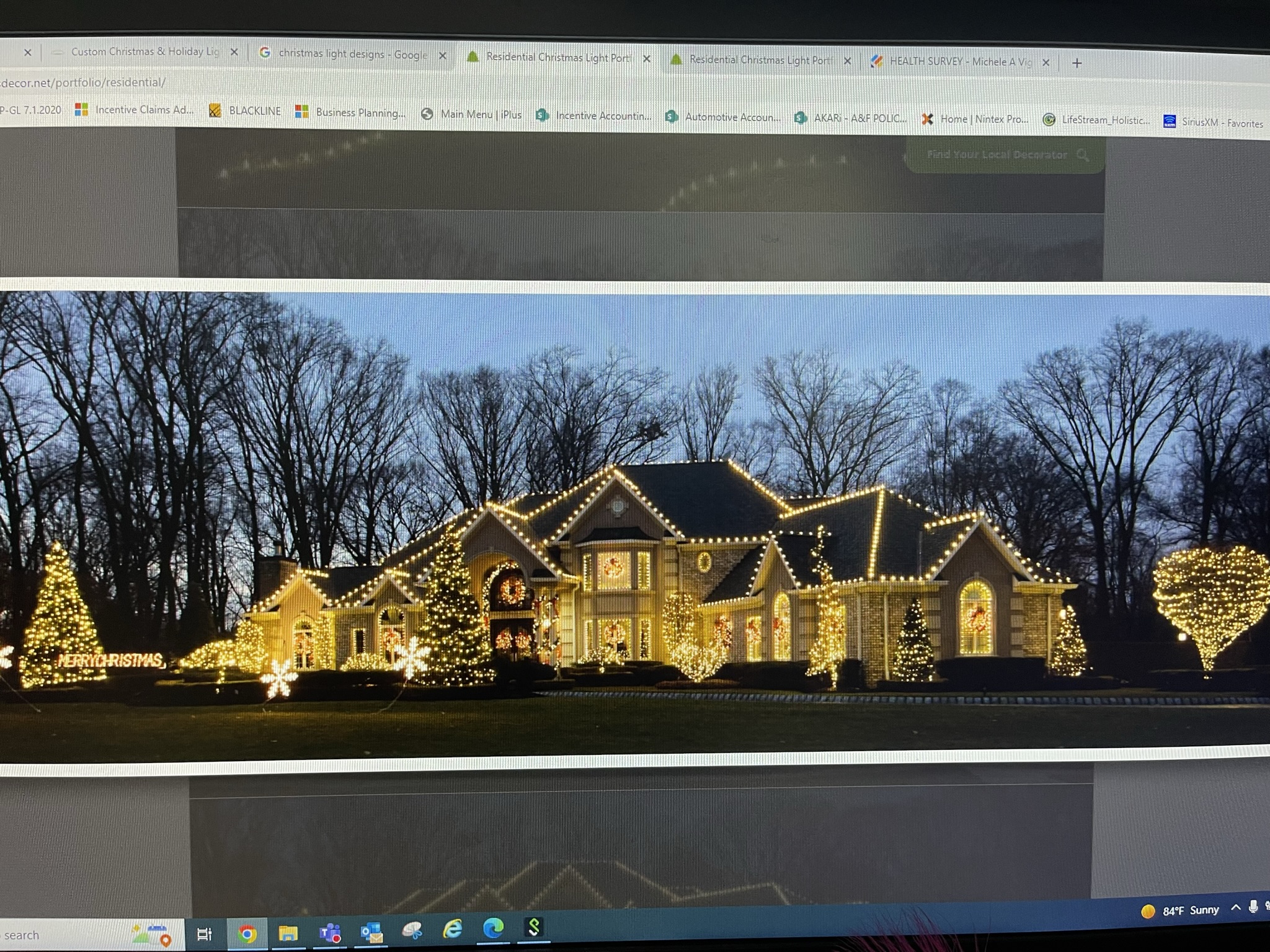 Landscaping project