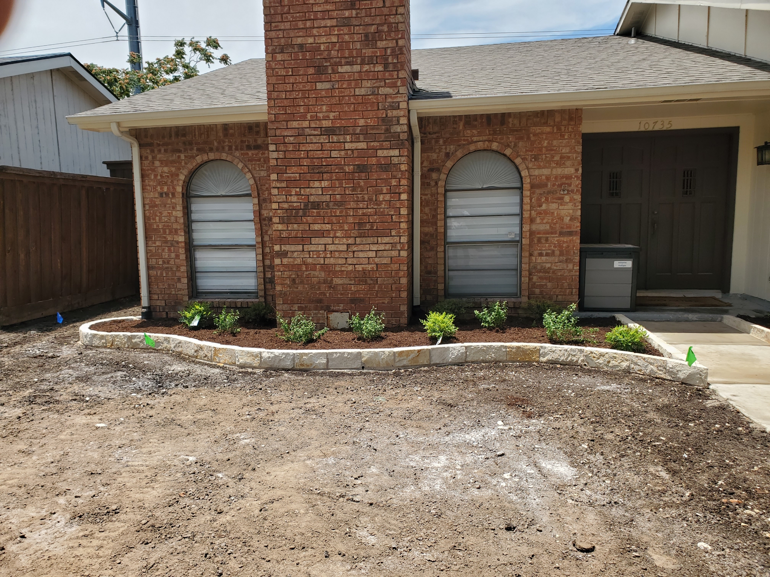 Landscaping project