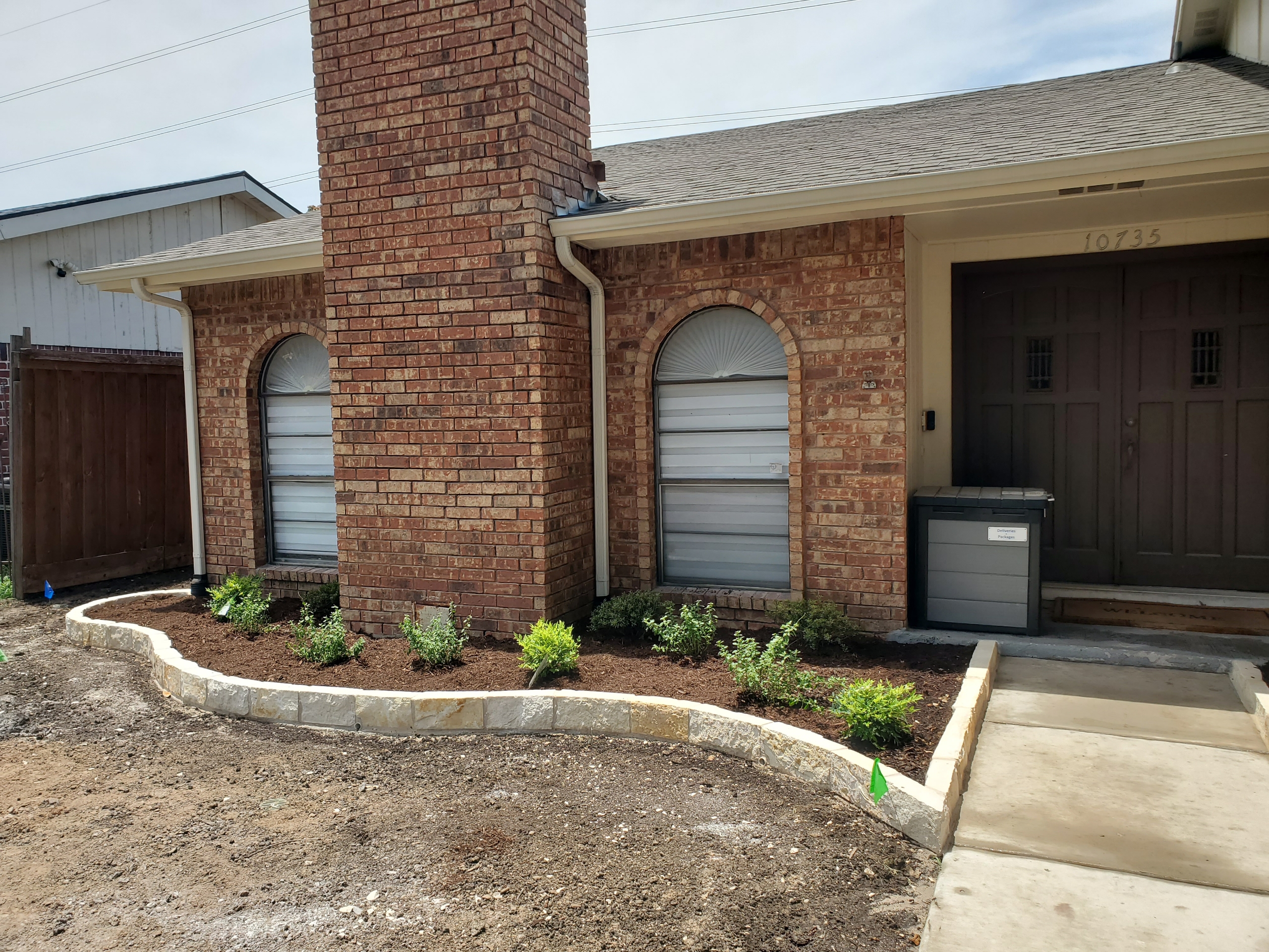 Landscaping project